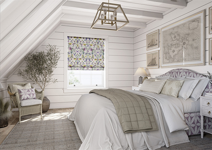 Carlotta, Wisteria - Roman Blind - Image 7